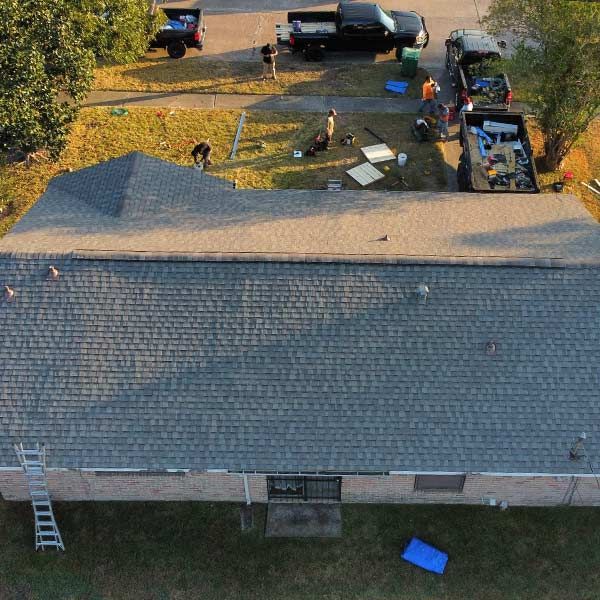 New roof installation in Katy, TX by Terzo Roofing